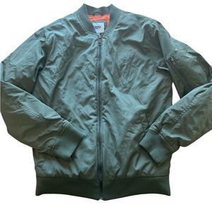 Old Navy Men's Size M Green Bomber‎ Jacket